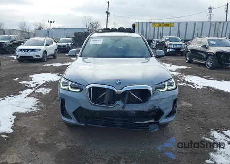 2022 BMW X3 xDrive30I from USA, damaged, VIN WBX57DP09NN185547